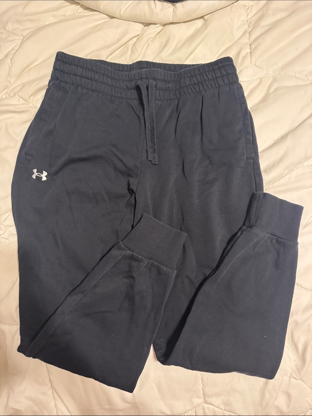 Under Armour Black Logo Jogger Sweatpants